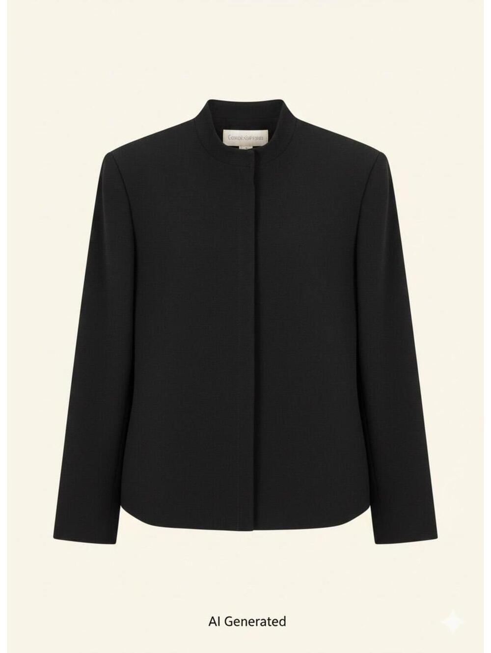304-Jones NY Zip Front Blazer size 16